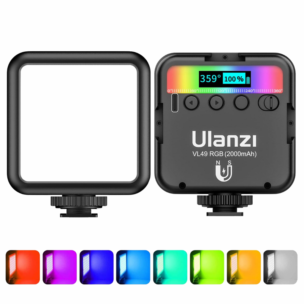 Ulanzi VL49 Rechargable Mini RGB Light