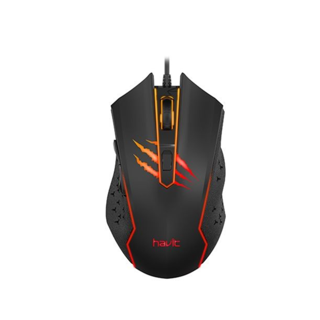 Havit MS1027 Cool RGB LED Gaming Optical Mouse